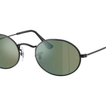 Ray-Ban Oval RB3547N 002/68 M (51) Fekete Unisex Napszemüvegek kép