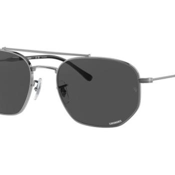 Ray-Ban RB3707 004/K8 Polarized M (54) Ezüst Unisex Napszemüvegek kép