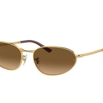 Ray-Ban RB3734 001/M2 Polarized M (56) Arany Unisex Napszemüvegek kép