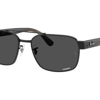 Ray-Ban RB3751CH 002/K8 Polarized M (58) Fekete Unisex Napszemüvegek kép