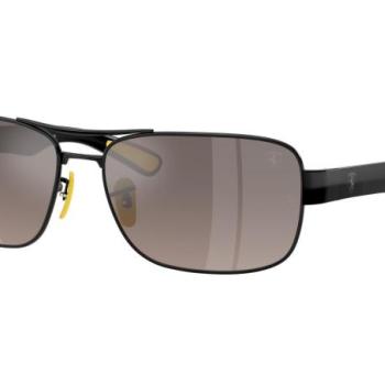 Ray-Ban RB3763M F1205J Polarized ONE SIZE (64) Fekete Unisex Napszemüvegek kép