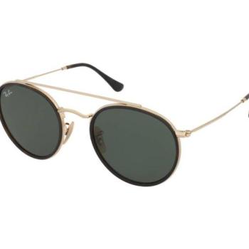 Ray-Ban Round Double Bridge RB3647N 001 kép