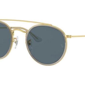 Ray-Ban Round Double Bridge RB3647N 9210R5 ONE SIZE (51) Arany Unisex Napszemüvegek kép