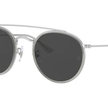 Ray-Ban Round Double Bridge RB3647N 9211B1 ONE SIZE (51) Ezüst Unisex Napszemüvegek kép