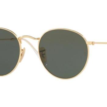 Ray-Ban Round Flat Lenses RB3447N 001 L (53) Arany Unisex Napszemüvegek kép