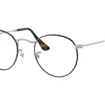 Ray-Ban Round Metal Classic RX3447V 3194 M (50) Havana Unisex Dioptriás szemüvegek kép