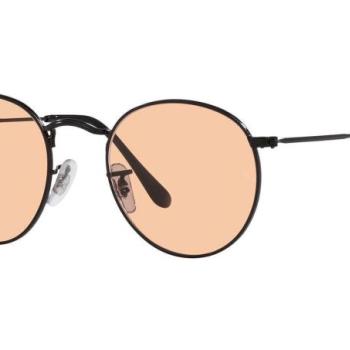 Ray-Ban Round Metal RB3447 002/4B L (50) Fekete Unisex Napszemüvegek kép