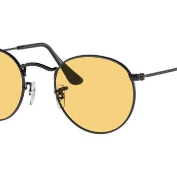 Ray-Ban Round Metal RB3447 002/R6 L (50) Fekete Unisex Napszemüvegek kép