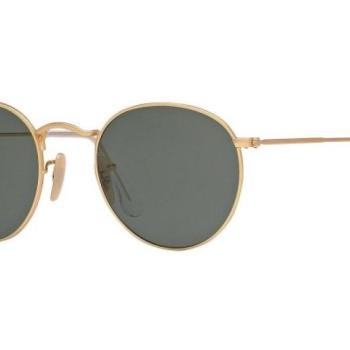 Ray-Ban Round Metal RB3447 112/58 Polarized M (50) Arany Unisex Napszemüvegek kép