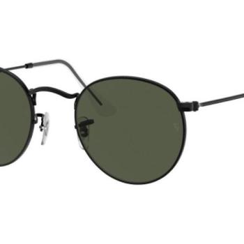 Ray-Ban Round RB3447 919931 L (53) Fekete Unisex Napszemüvegek kép