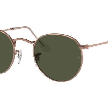 Ray-Ban Round RB3447 920231 S (47) Barna Unisex Napszemüvegek kép