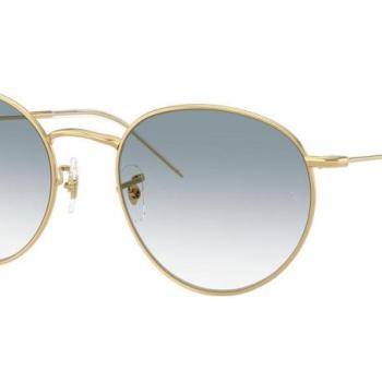 Ray-Ban Round Reverse RBR0103S 001/79 M (53) Arany Unisex Napszemüvegek kép