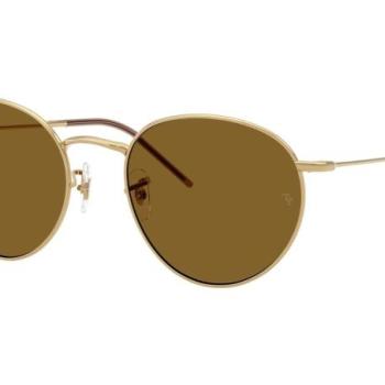 Ray-Ban Round Reverse RBR0103S 001/83 Polarized L (55) Arany Unisex Napszemüvegek kép