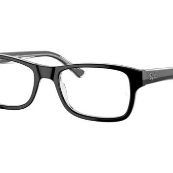 Ray-Ban RX5268 2034 M (50) Fekete Unisex Dioptriás szemüvegek kép