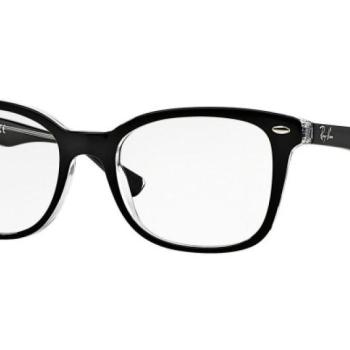 Ray-Ban RX5285 2034 ONE SIZE (53) Fekete Unisex Dioptriás szemüvegek kép