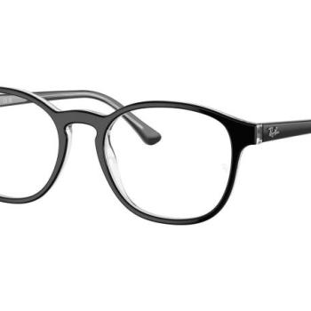 Ray-Ban RX5417 2034 M (50) Fekete Unisex Dioptriás szemüvegek kép