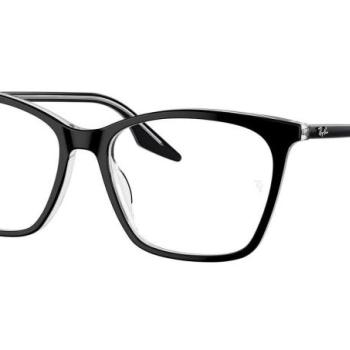 Ray-Ban RX5422 2034 M (52) Fekete Férfi Dioptriás szemüvegek kép