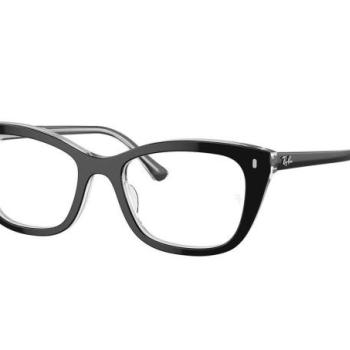 Ray-Ban RX5433 2034 L (52) Fekete Unisex Dioptriás szemüvegek kép