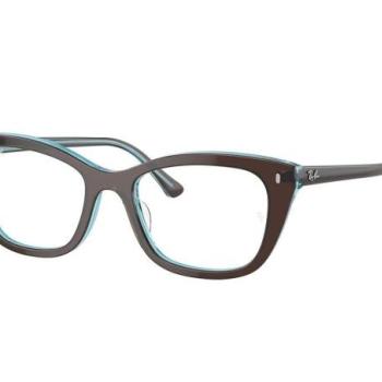 Ray-Ban RX5433 8366 L (52) Barna Unisex Dioptriás szemüvegek kép