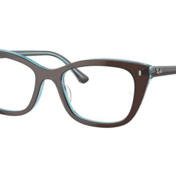 Ray-Ban RX5433 8366 M (50) Barna Unisex Dioptriás szemüvegek kép