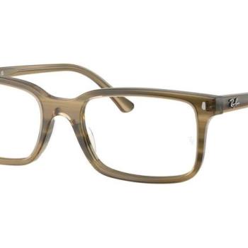 Ray-Ban RX5445 8454 M (52) Zöld Unisex Dioptriás szemüvegek kép