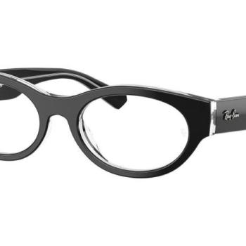 Ray-Ban RX5447 2034 M (51) Fekete Unisex Dioptriás szemüvegek kép