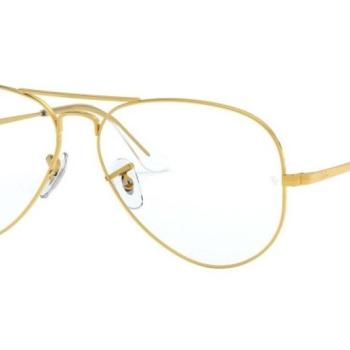 Ray-Ban RX6489 3086 L (58) Arany Unisex Dioptriás szemüvegek kép