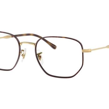 Ray-Ban RX6496 3177 L (53) Arany Unisex Dioptriás szemüvegek kép