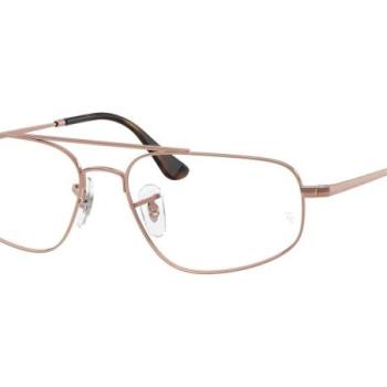 Ray-Ban RX6550 2943 M (54) Barna Unisex Dioptriás szemüvegek kép