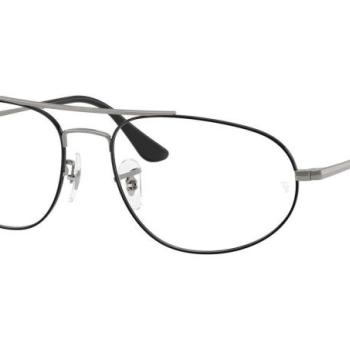 Ray-Ban RX6645 3179 M (57) Fekete Unisex Dioptriás szemüvegek kép