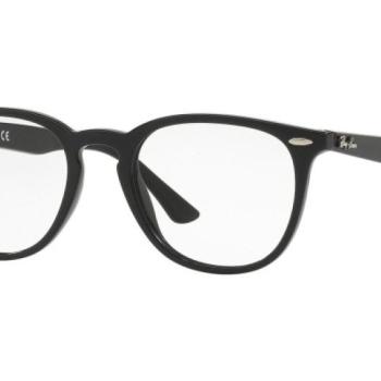 Ray-Ban RX7159 2000 L (52) Fekete Unisex Dioptriás szemüvegek kép