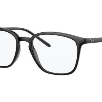 Ray-Ban RX7185 2000 L (52) Fekete Unisex Dioptriás szemüvegek kép