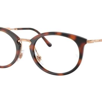 Ray-Ban RX7255 5687 M (51) Havana Unisex Dioptriás szemüvegek kép