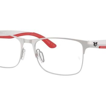 Ray-Ban RX7550 3219 L (57) Ezüst Unisex Dioptriás szemüvegek kép
