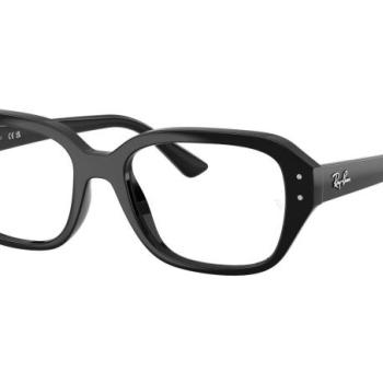 Ray-Ban Shea RX7258 8260 M (51) Fekete Unisex Dioptriás szemüvegek kép