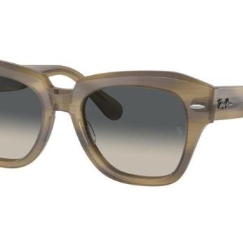 Ray-Ban State Street RB2186 140571 L (52) Zöld Unisex Napszemüvegek kép