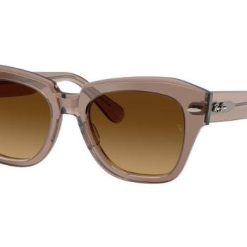 Ray-Ban State Street RB2186 682785 M (49) Barna Unisex Napszemüvegek kép