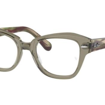 Ray-Ban State Street RX5486 8178 M (46) Zöld Unisex Dioptriás szemüvegek kép