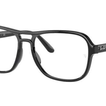 Ray-Ban Stateside RX4356V 2000 L (58) Fekete Unisex Dioptriás szemüvegek kép