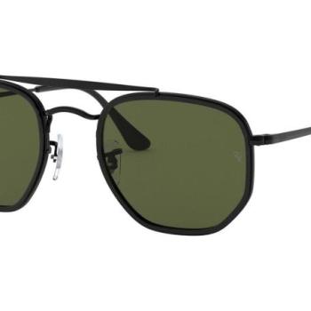 Ray-Ban The Marshal II RB3648M 002/58 Polarized ONE SIZE (52) Fekete Unisex Napszemüvegek kép