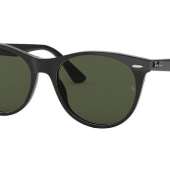 Ray-Ban Wayfarer II Classic RB2185 901/31 M (52) Fekete Unisex Napszemüvegek kép