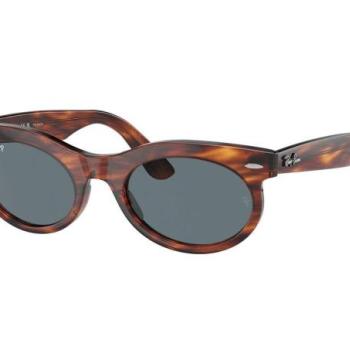 Ray-Ban Wayfarer Oval RB2242 954/3R Polarized L (53) Havana Unisex Napszemüvegek kép