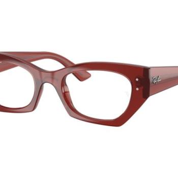 Ray-Ban Zena RX7330 8436 L (52) Vörös Unisex Dioptriás szemüvegek kép
