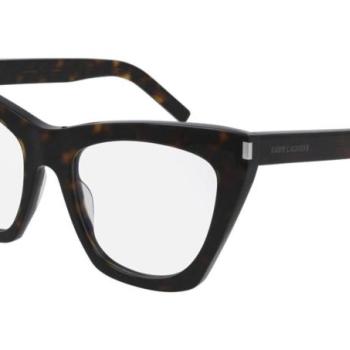 Saint Laurent SL214 KATE OPT 002 ONE SIZE (55) Havana Férfi Dioptriás szemüvegek kép