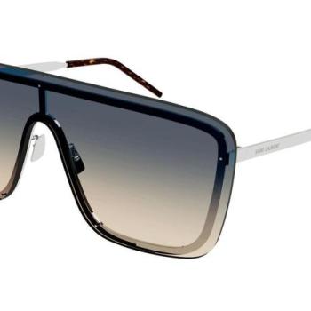 Saint Laurent SL364 MASK 009 ONE SIZE (99) Ezüst Unisex Napszemüvegek kép