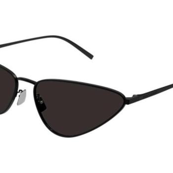 Saint Laurent SL487 001 ONE SIZE (63) Fekete Férfi Napszemüvegek kép