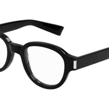 Saint Laurent SL546 OPT 001 ONE SIZE (48) Fekete Unisex Dioptriás szemüvegek kép