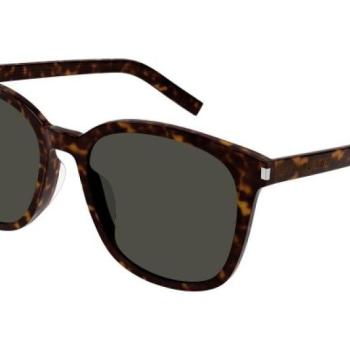 Saint Laurent SL565/KSLIM 002 ONE SIZE (56) Havana Férfi Napszemüvegek kép