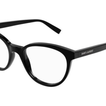 Saint Laurent SL589 001 ONE SIZE (52) Fekete Férfi Dioptriás szemüvegek kép