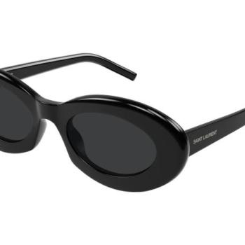 Saint Laurent SL594 008 ONE SIZE (52) Fekete Férfi Napszemüvegek kép